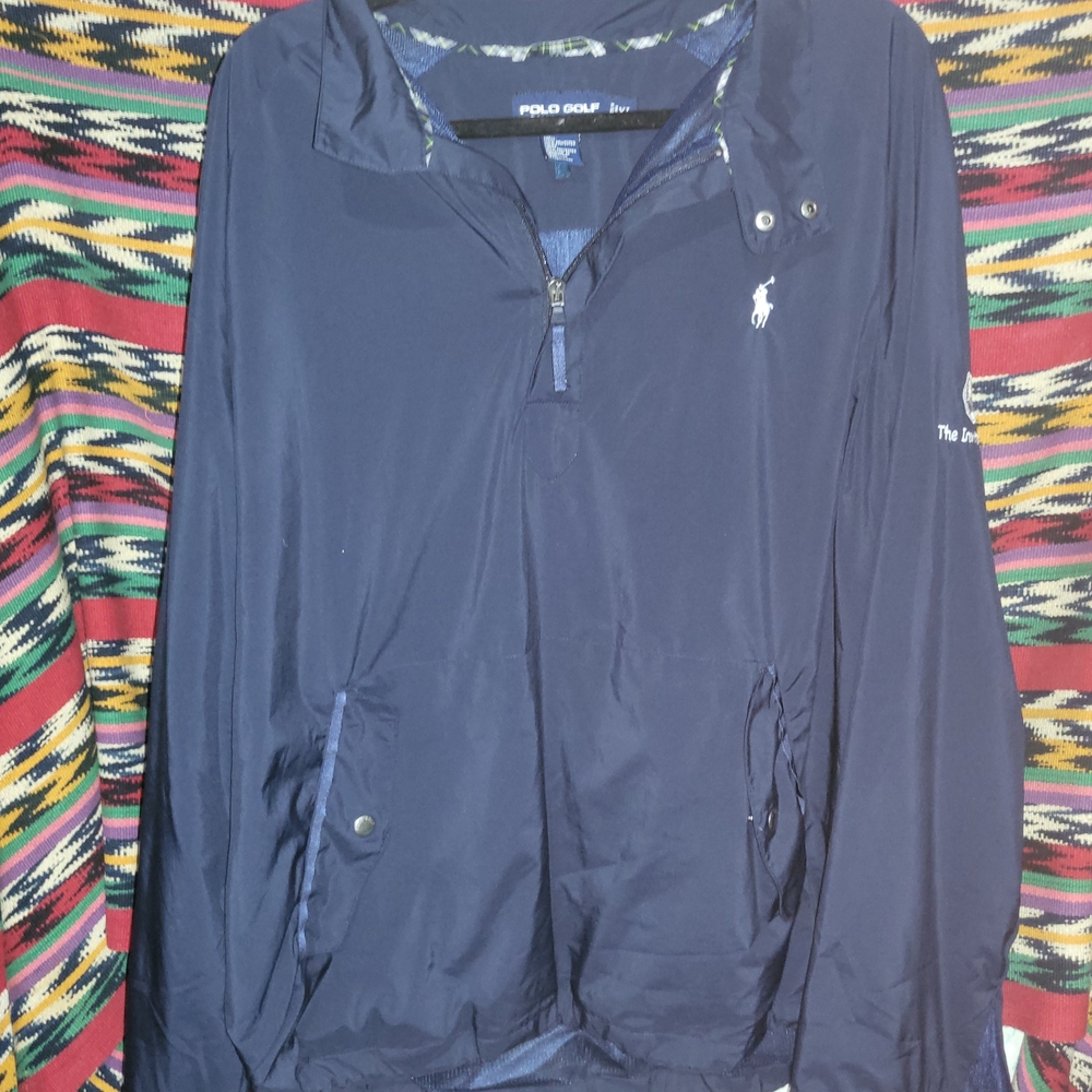 Ralph Lauren Polo Golf Navy Windbreaker Jacket